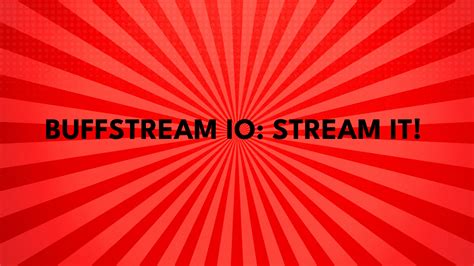 buff streams . io|NHL live HD streams .